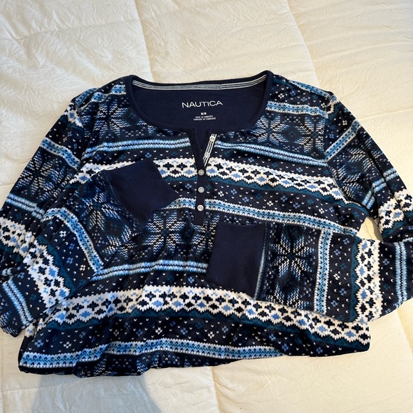 Nautica Pyjama Top - Picture 3 of 5